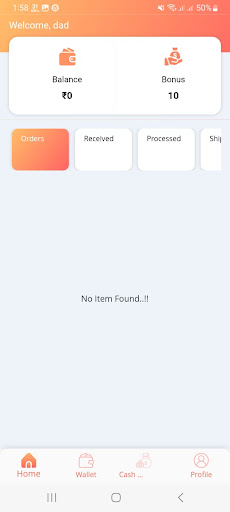 eCity Delivery Screen 3