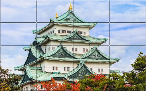 Android application Tile Puzzle Japanese Style screenshort