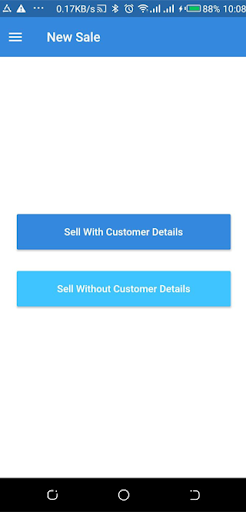 Android application COD POS (Point of Sale) screenshort