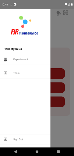 Firmantenance Screen 3