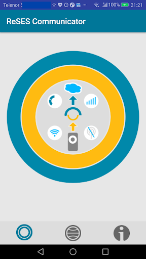 Android application ReSES Communicator screenshort