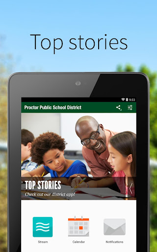 Android application Proctor Public Schools screenshort
