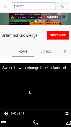 Android application Unlimited knowledge screenshort