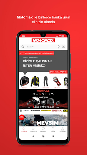 Android application Motomax screenshort