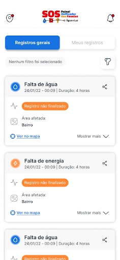 SOS Água e Luz Screen 3