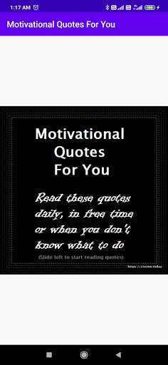 Android application Motivational Quotes and Music screenshort