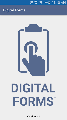 Android application Digital Forms screenshort
