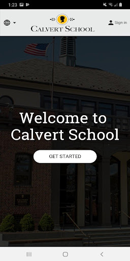 Calvert Connect Screen 2