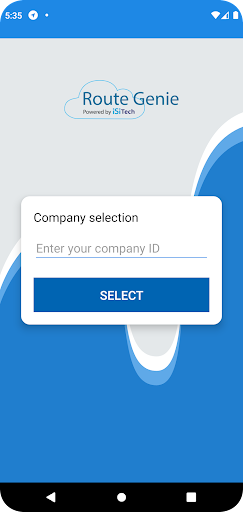 Android application RouteGenie Driver App screenshort