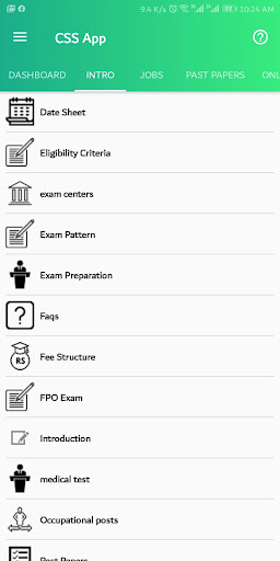 CSS Prep Pakistan Screen 2