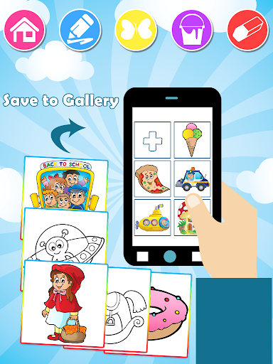 Screenshot of Kids Coloring Pages 1
