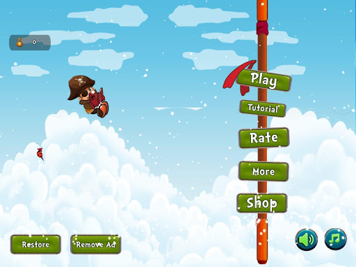 Android application Pirates Run screenshort