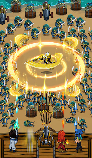 Android application Zombie War Idle Defense Game screenshort