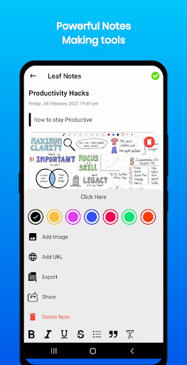 Leaf Notes  Secure  Powerful