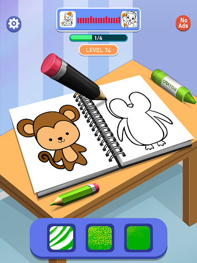 Happy Coloring Book Learn Paint : Coloring Games screenshots 11