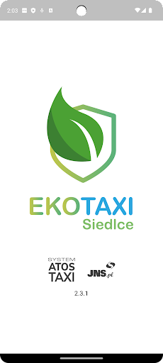 Android application EKO TAXI Siedlce screenshort
