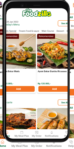 Foodzilla Screen 3