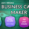 Free Printable Business Card Maker / Free Business Card Maker Create A Business Card Visme : Just download one, open it in microsoft word, and customize it before printing.