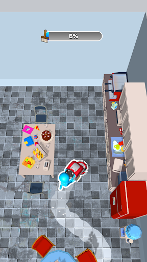 Android application Cleaning Room screenshort