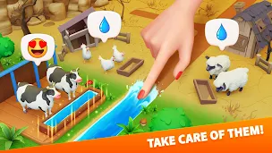 Klondike Adventures: Farm Game - Screenshot 1