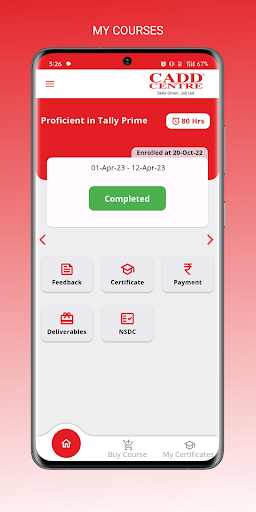 DREAMZONE - Student App Screen 2