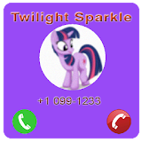 Call from Twilight Sparkle - Little Pony Prank icon
