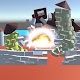 Destruction 3d physics simul