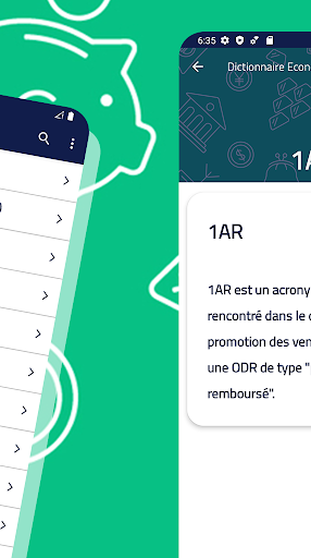Dictionnaire économique Screen 2