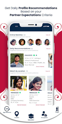 96 Kuli Maratha Marriage.Com Screen 3