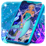 Cover Image of Download Mermaid lock screen  APK