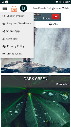 Presets for Lightroom Mobile Screen 3