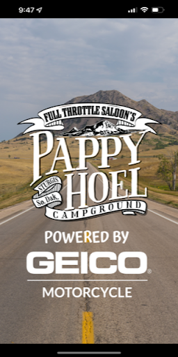 Android application Pappy Hoel Campground screenshort