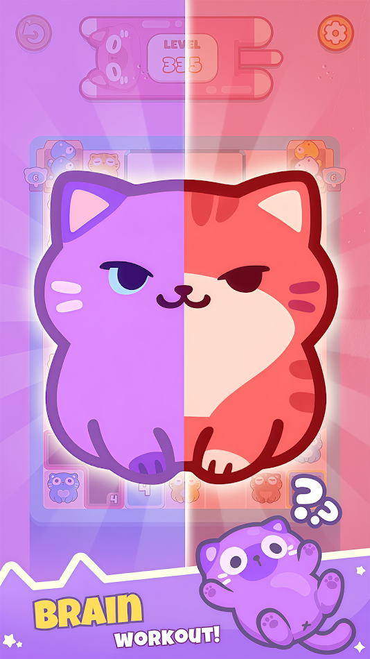 #3. Meow Drop: Color Puzzle (Android) Przez: Hohama Studio