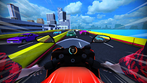 Flying Light Bike Taxi Screen 2