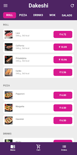 OrderX — Make Ordering Apps Screen 3