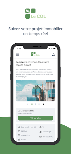 Android application Le COL screenshort