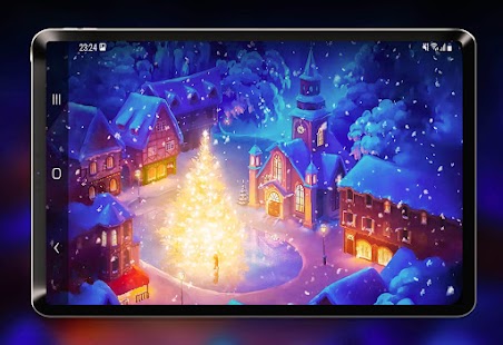 Salju - latar belakang animasi Screenshot