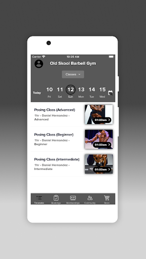 Old Skool Barbell Screen 3
