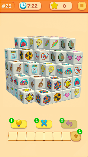 Cube Match 3D Tile Matching  screenshots 1