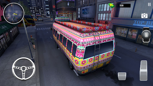 Android application Mega Bus Vehicle Simulator screenshort