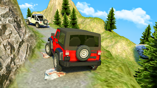 Offroad Jeep Car Parking Games apkpoly screenshots 17