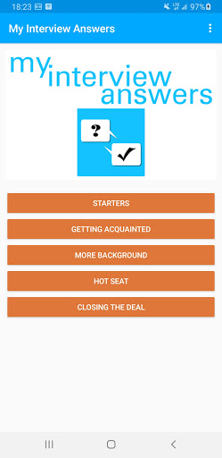 My Interview Answers