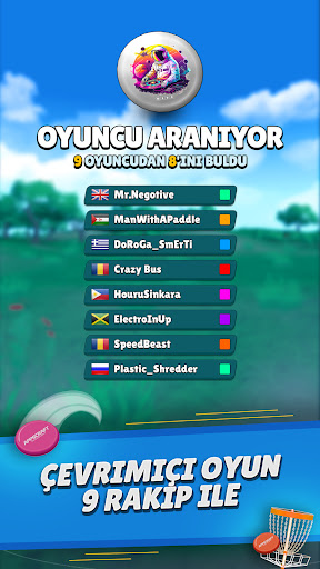 Disk Golf Çevrimiçi Android Oyunu Ekran Görüntüsü 2