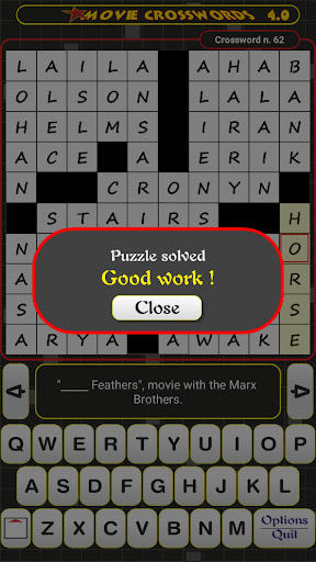 Movie Crosswords screenshot 4