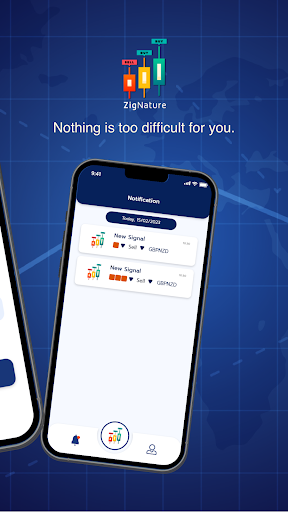 Android application Zignature Forex Signal Trader screenshort