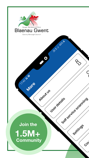 Android application Blaenau Gwent screenshort