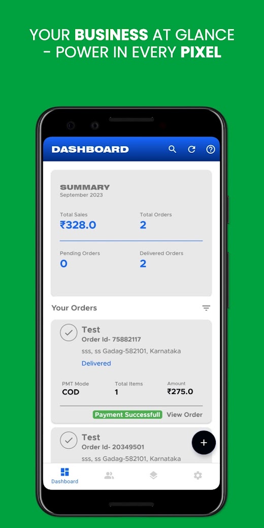 Android application Kakud- For Business screenshot