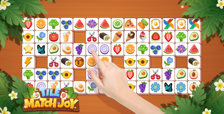 #2. Tile Match Joy- Match 3 Puzzle (Android) By: Infinite Joy Ltd.