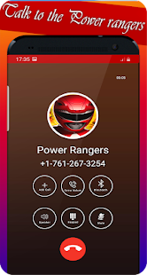 video call from power's rangers, and chat prank