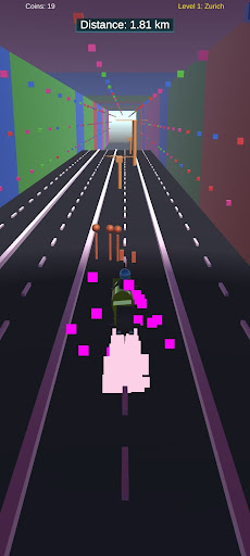TunnelSurf Neon Bike Racing